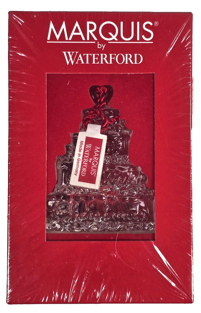 Marquis by Waterford 2005 Our 1st Christmas Ornament Made in Germany, New